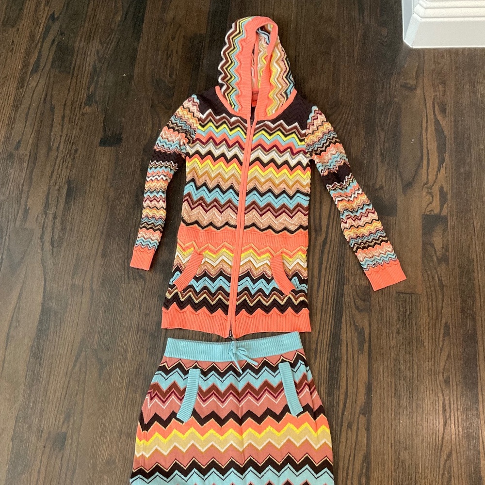 Girls 2 piece Missoni for Target 2 piece outfit